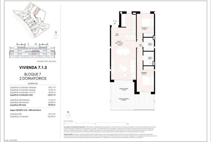 Nueva construcción  - APARTAMENTO -
CASARES - Doña Julia Golf