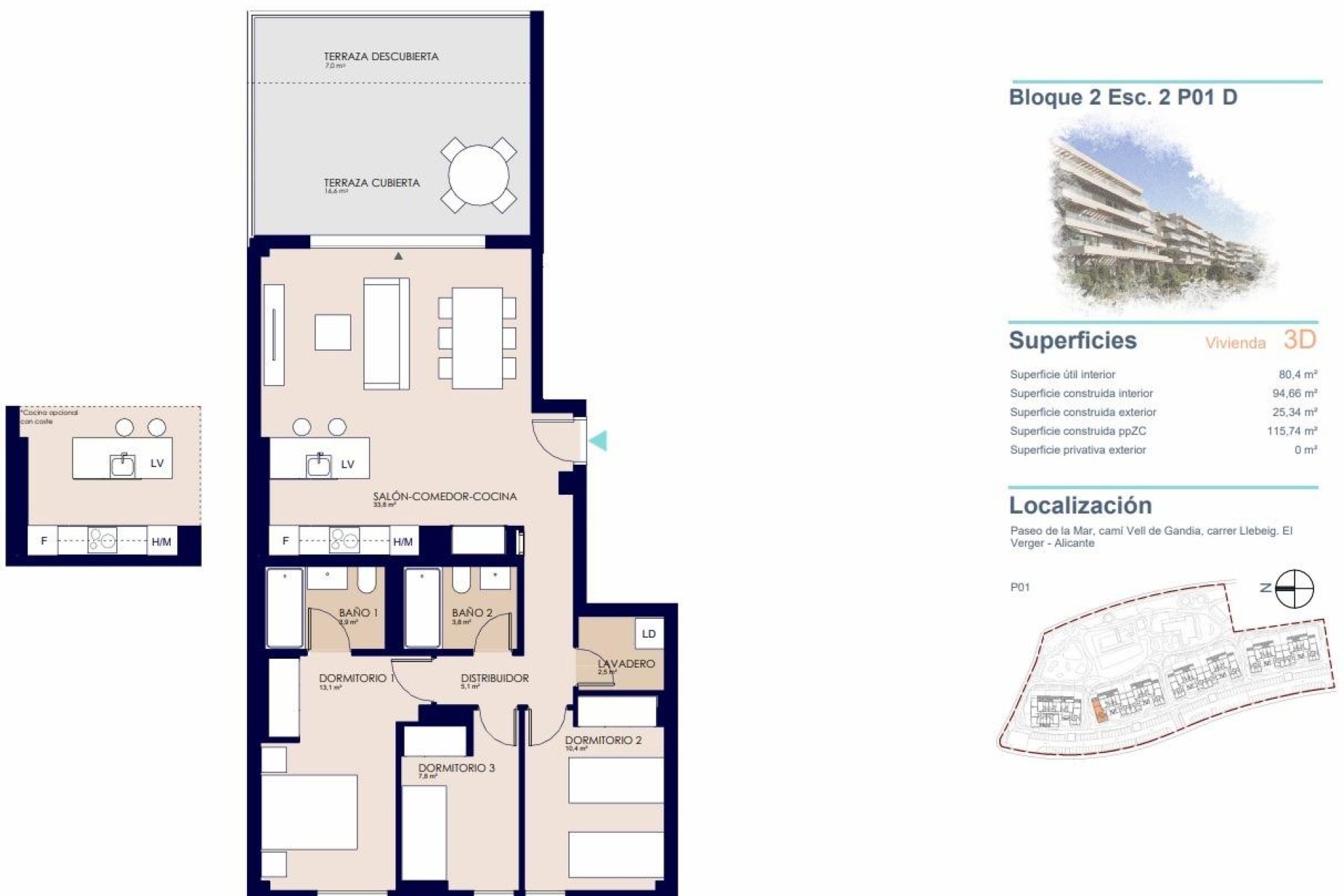 Nueva construcción  - APARTAMENTO -
DENIA - Playa de La Almadraba