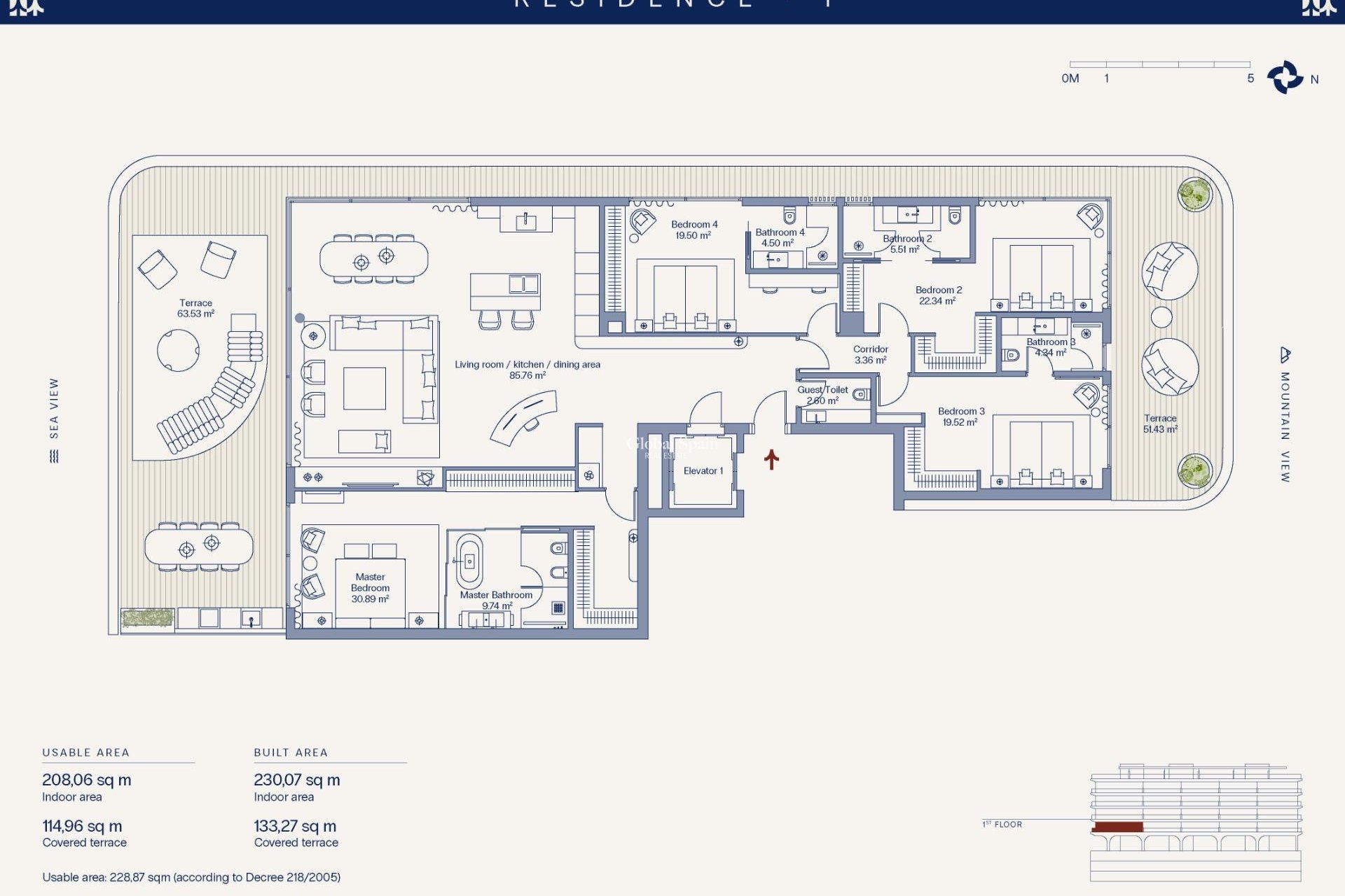 Nueva construcción  - APARTAMENTO -
ESTEPONA - Playa de La Cala