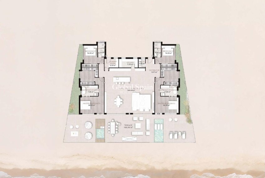 Nueva construcción  - APARTAMENTO -
ESTEPONA - Playa del Cristo