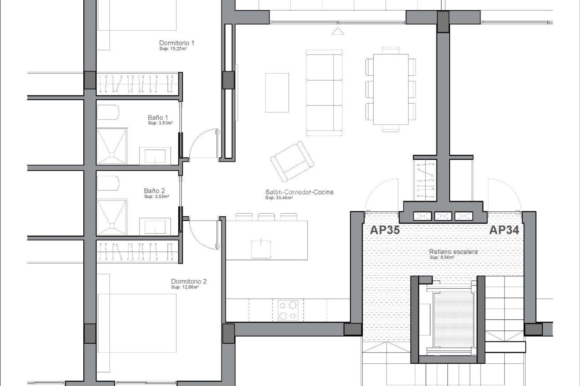 Nueva construcción  - APARTAMENTO -
GUARDAMAR DEL SEGURA - EL RASO