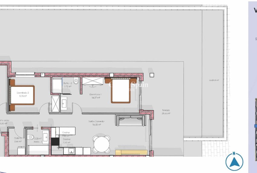 Nueva construcción  - APARTAMENTO -
GUARDAMAR DEL SEGURA - EL RASO