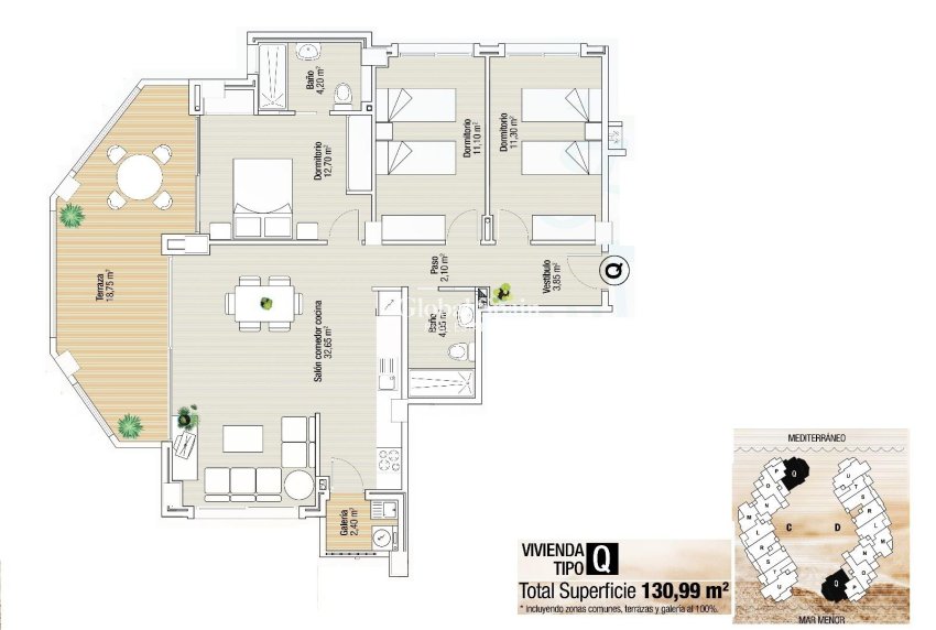 Nueva construcción  - APARTAMENTO -
LA MANGA DEL MAR MENOR