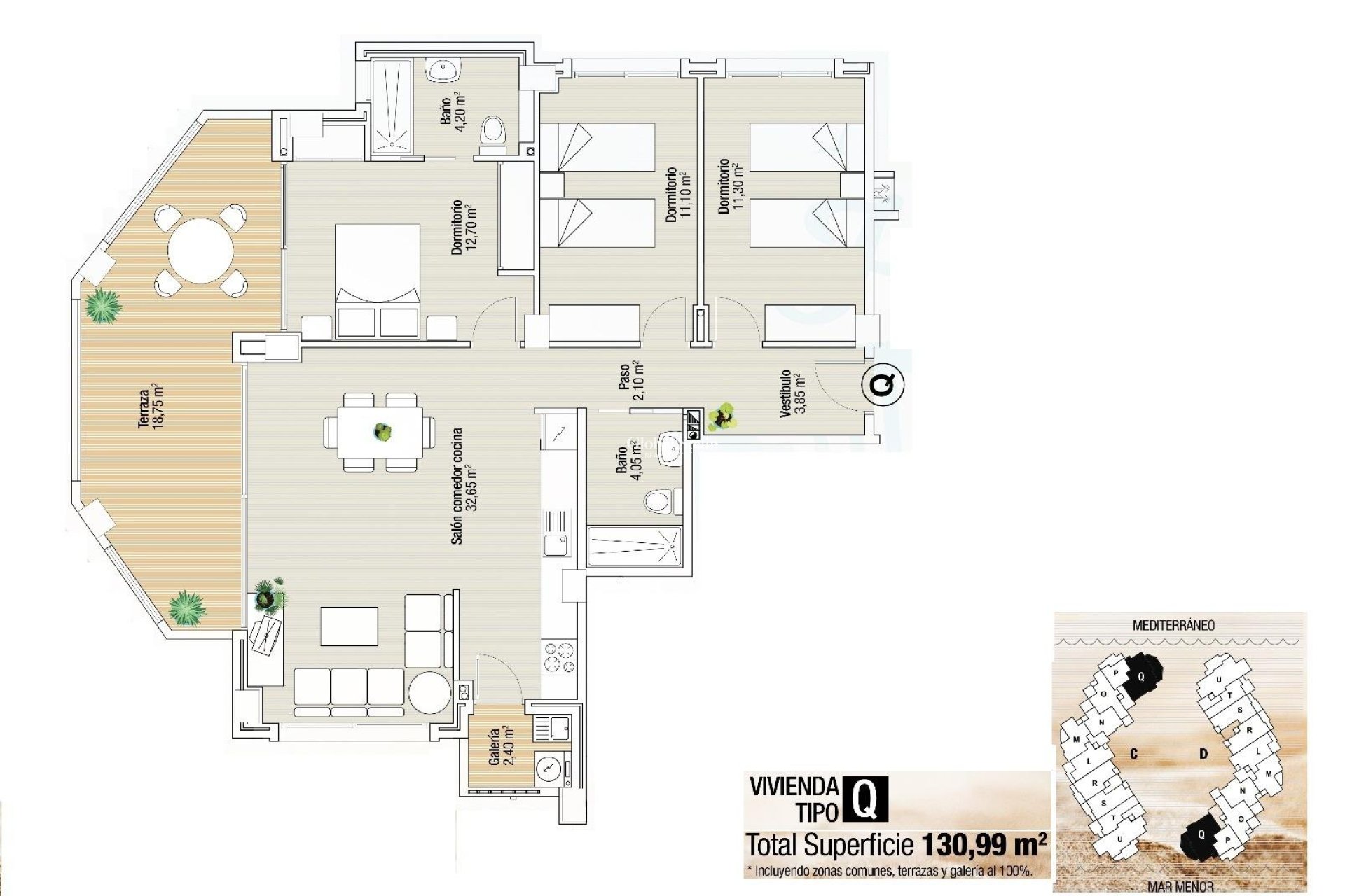 Nueva construcción  - APARTAMENTO -
LA MANGA DEL MAR MENOR