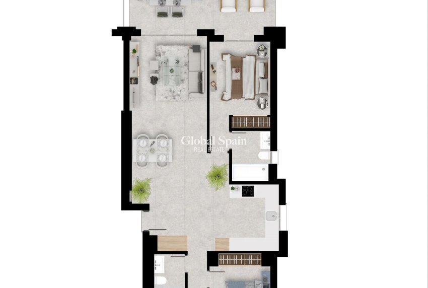 Nueva construcción  - APARTAMENTO -
MANILVA - Bahia De Las Rocas