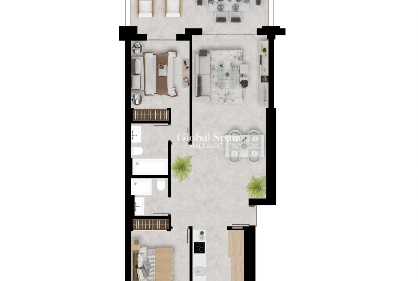 Nueva construcción  - APARTAMENTO -
MANILVA - Bahia De Las Rocas