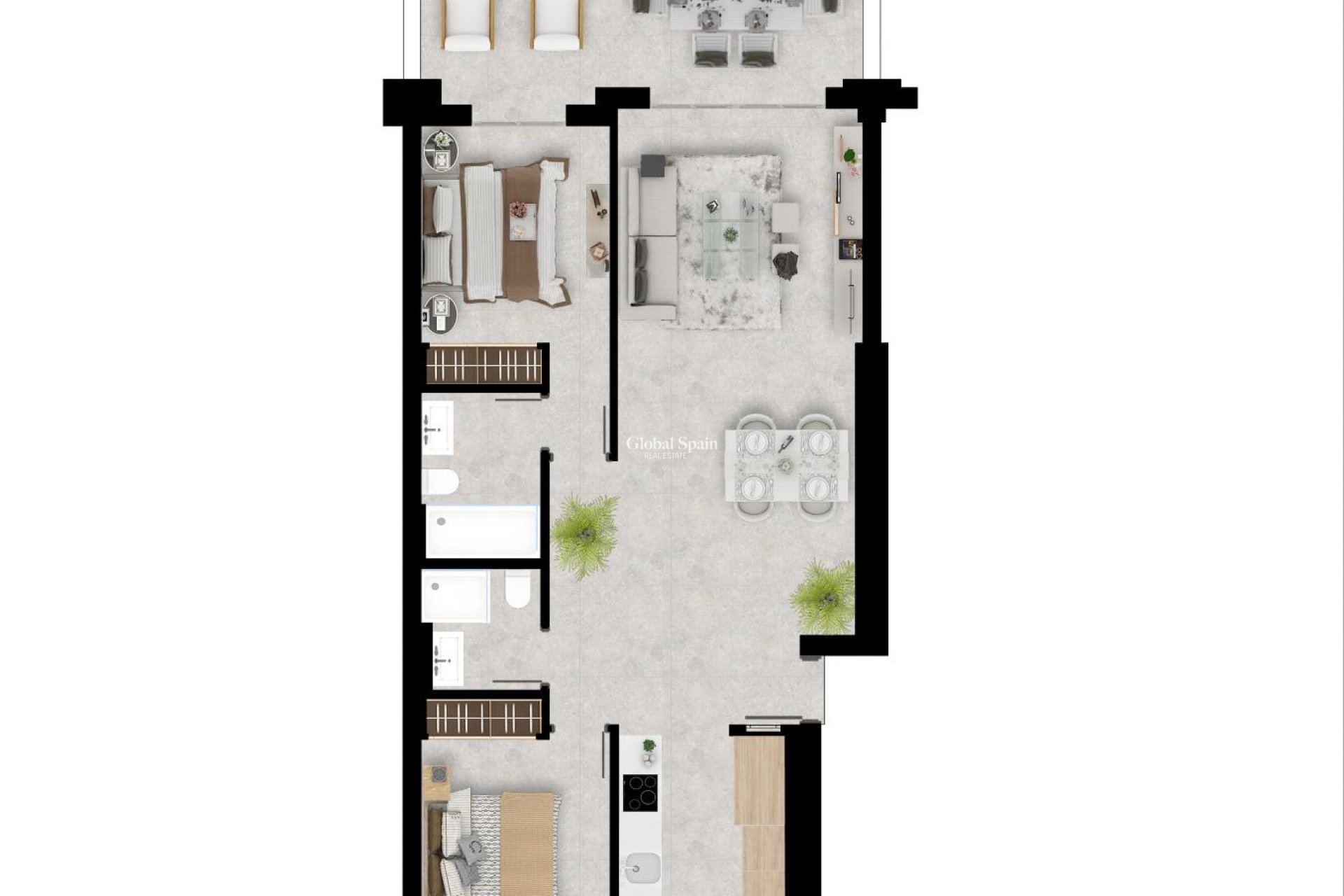 Nueva construcción  - APARTAMENTO -
MANILVA - Bahia De Las Rocas