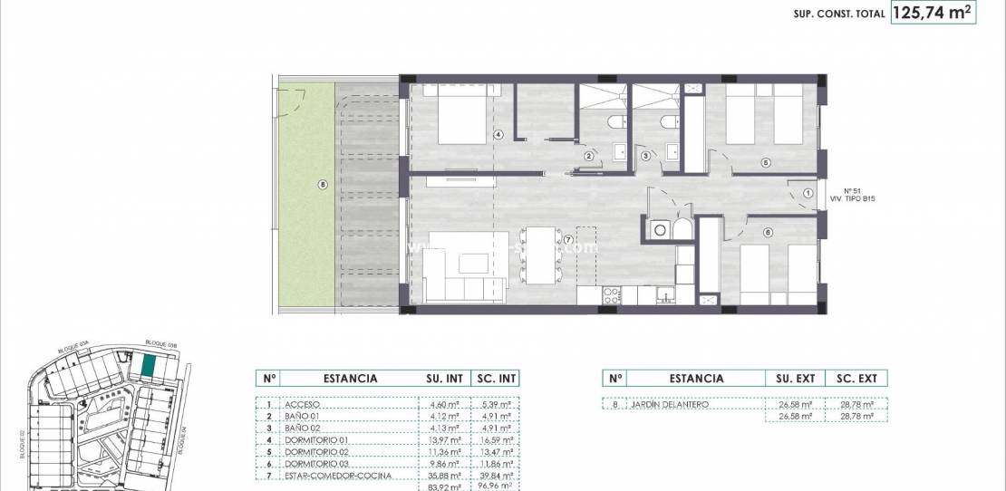 Nueva construcción  - Apartamento - Monforte del Cid - Alenda Golf