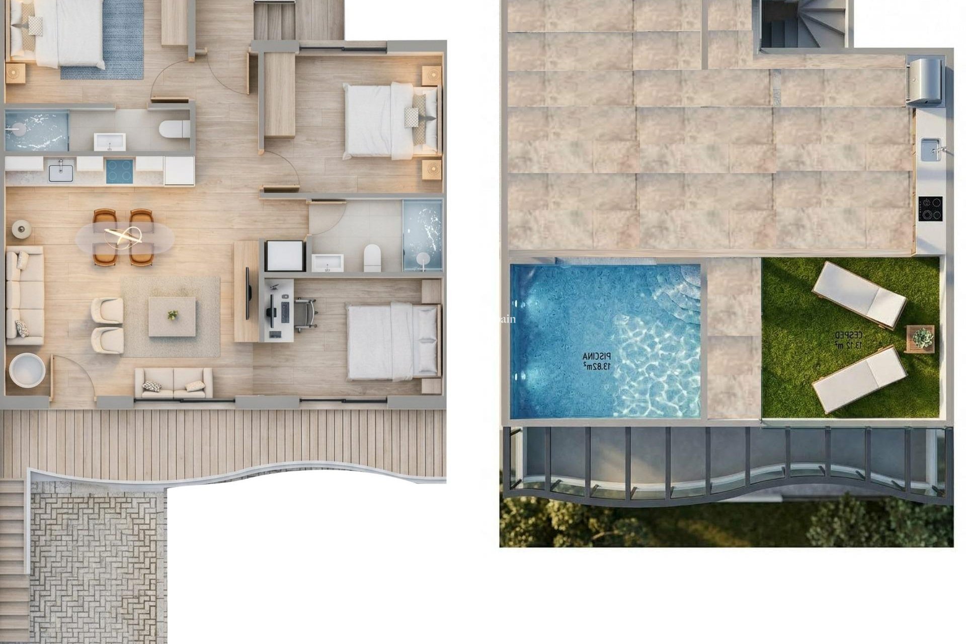 Nueva construcción  - APARTAMENTO -
PILAR DE LA HORADADA - parques de Andromeda