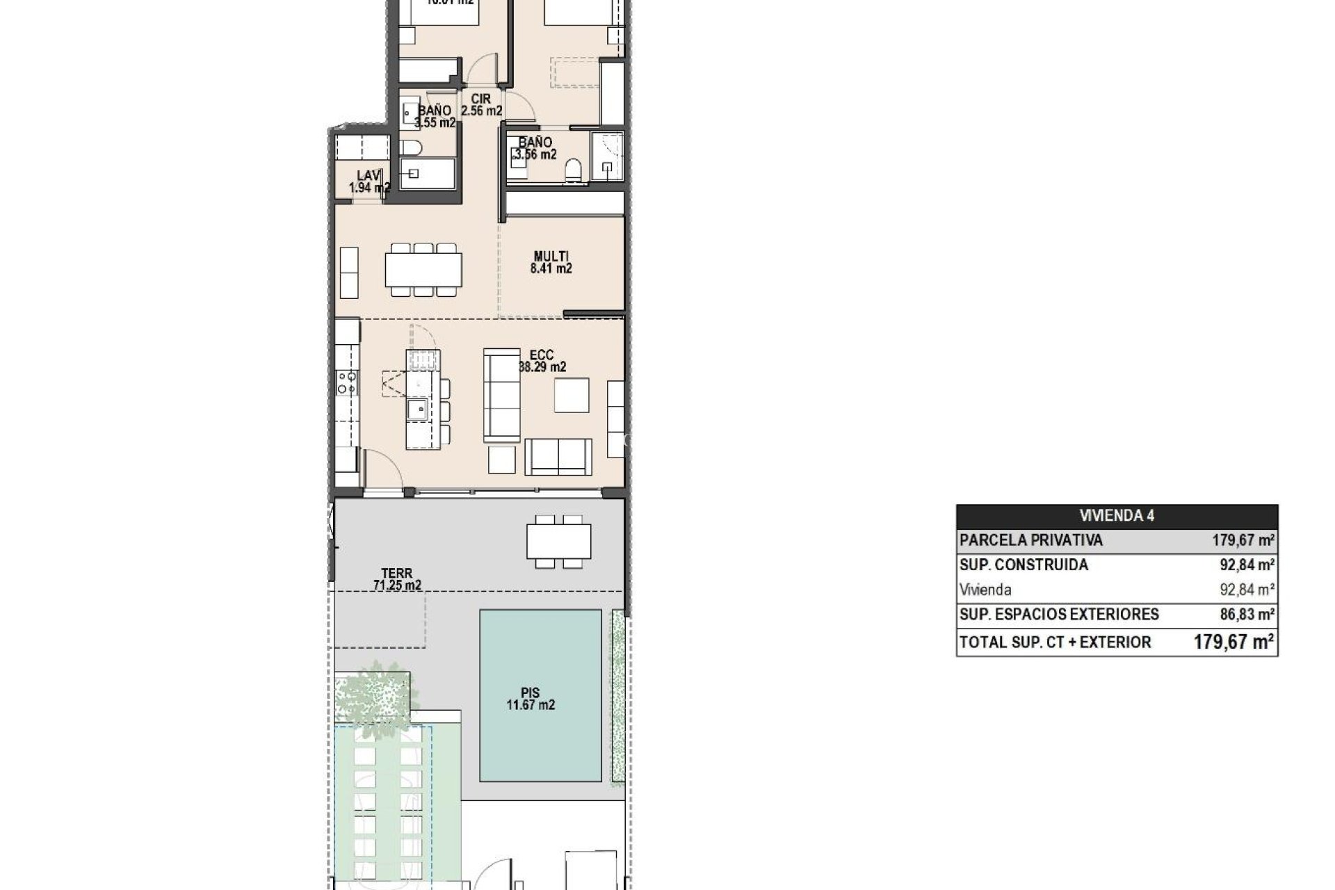 Nueva construcción  - APARTAMENTO -
PILAR DE LA HORADADA - parques de Andromeda