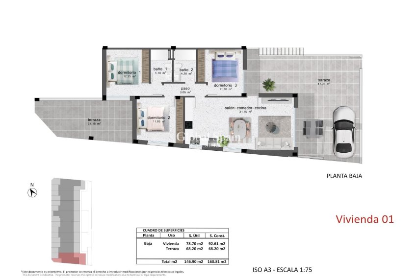 Nueva construcción  - APARTAMENTO -
PILAR DE LA HORADADA - pueblo