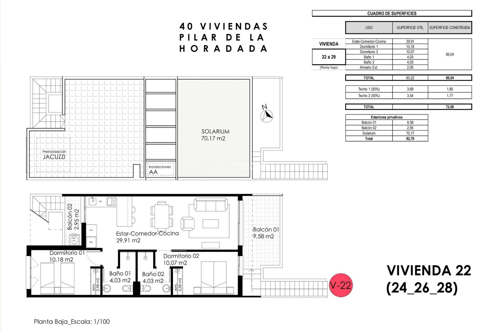 Nueva construcción  - APARTAMENTO -
PILAR DE LA HORADADA - pueblo