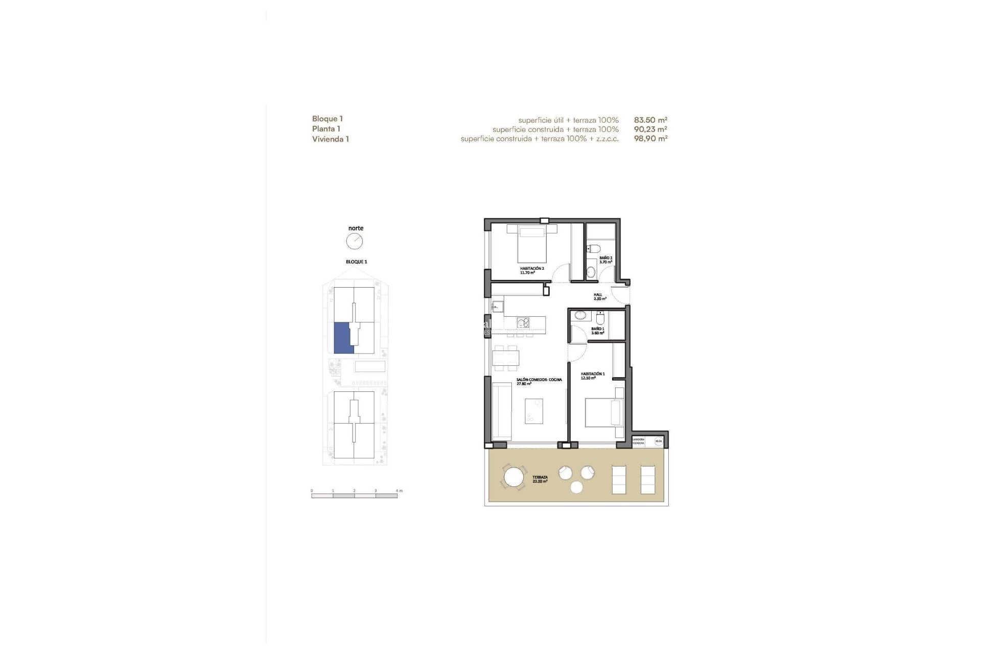 Nueva construcción  - Apartamento -
SAN JUAN DE ALICANTE - Nou Nazareth