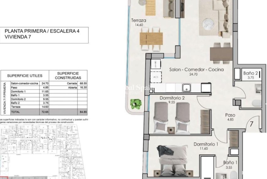 Nueva construcción  - APARTAMENTO -
SANTA POLA - Estacion de autobuses