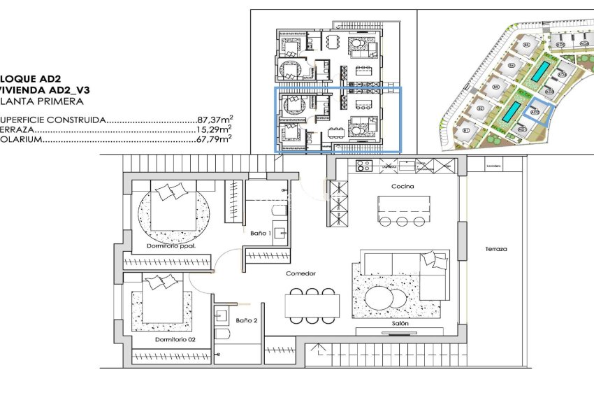 Nueva construcción  - APARTAMENTO -
TORRE PACHECO - Santa Rosalia Lake And Life Resort