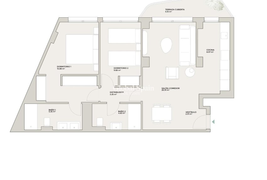 Nueva construcción  - APARTAMENTO -
TORREMOLINOS - Playa de La Carihuela