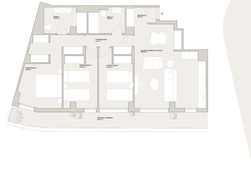 Nueva construcción  - APARTAMENTO -
TORREMOLINOS - Playa de La Carihuela