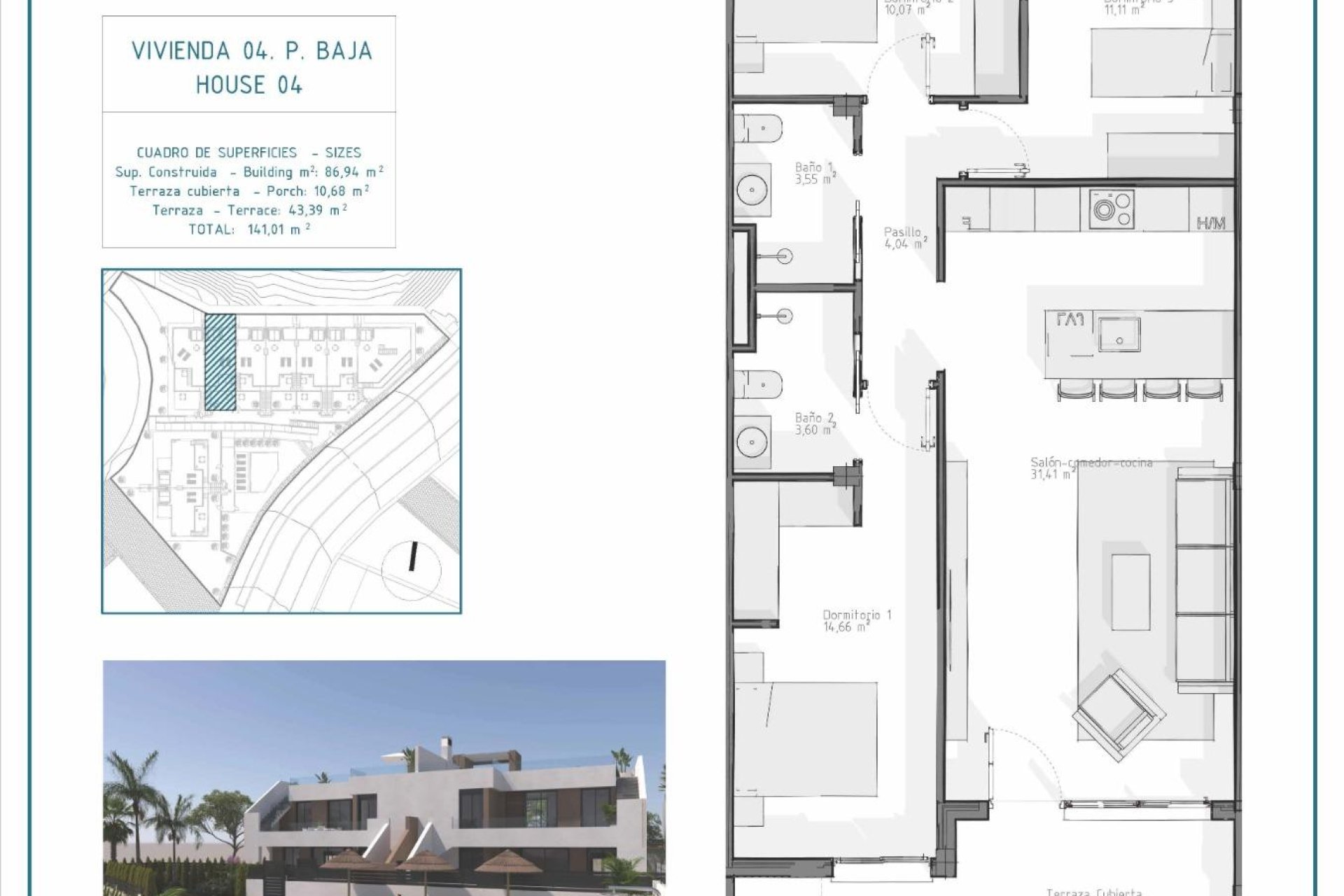 Nueva construcción  - APARTAMENTO -
VERA - Pueblo Salinas