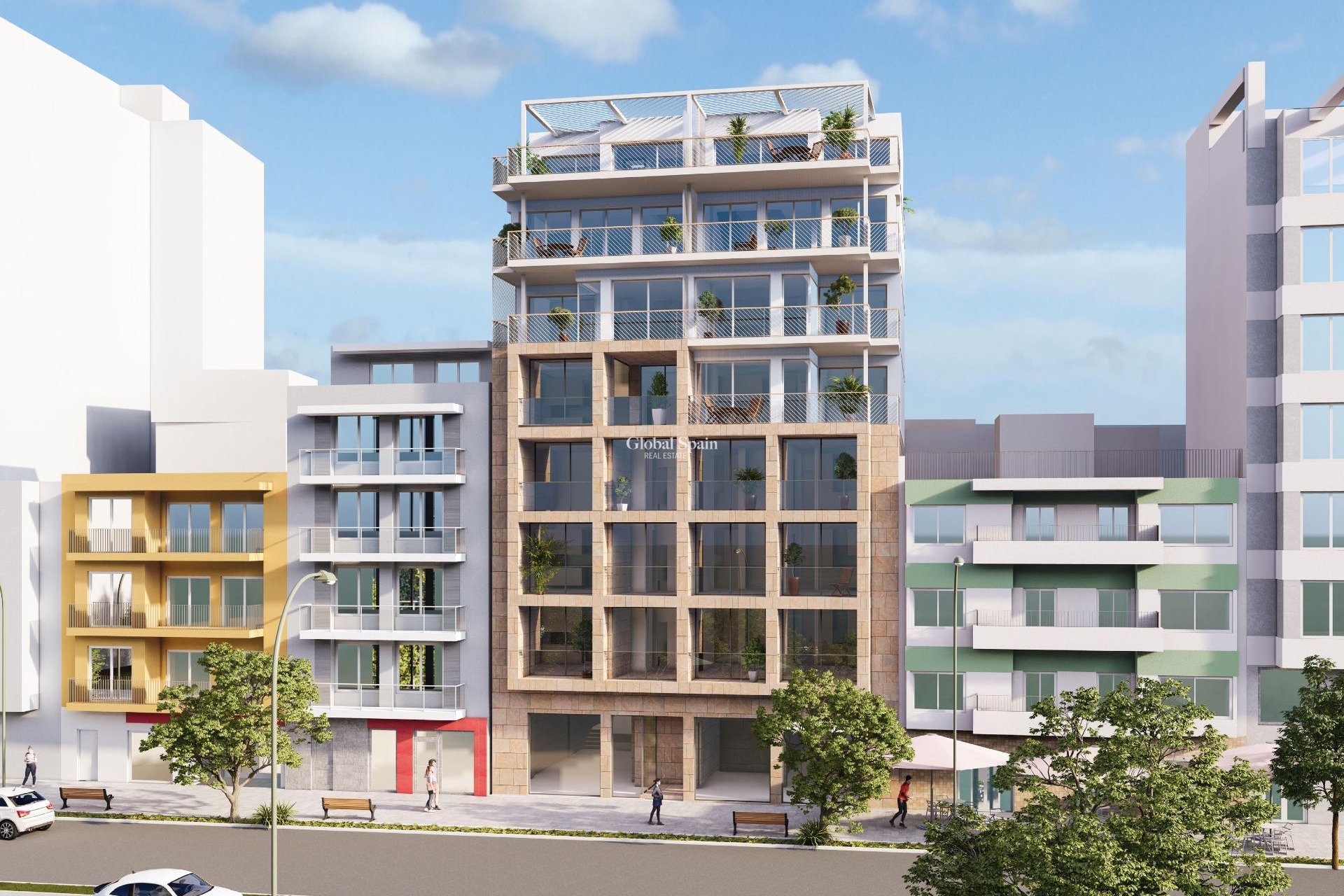 Nueva construcción  - APARTAMENTO -
VILLAJOYOSA - Pueblo