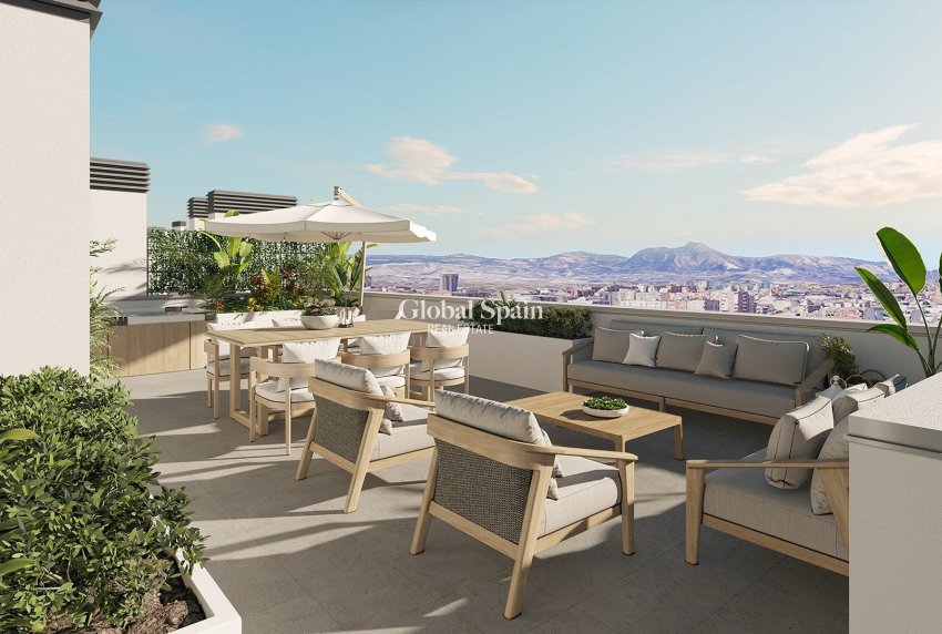 Nueva construcción  - ÁTICO -
ALICANTE - San Agustín-PAU 2