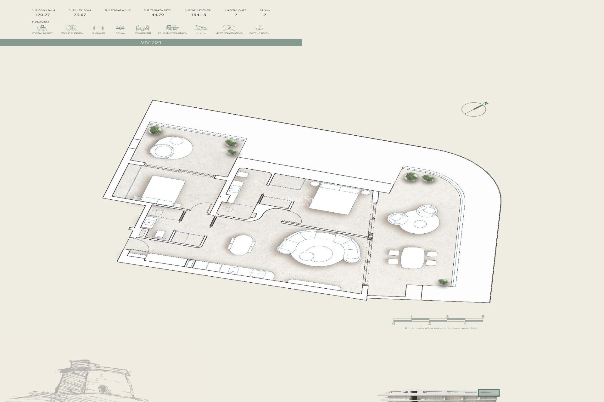 Nueva construcción  - ÁTICO -
FUENGIROLA - Playa de Torreblanca