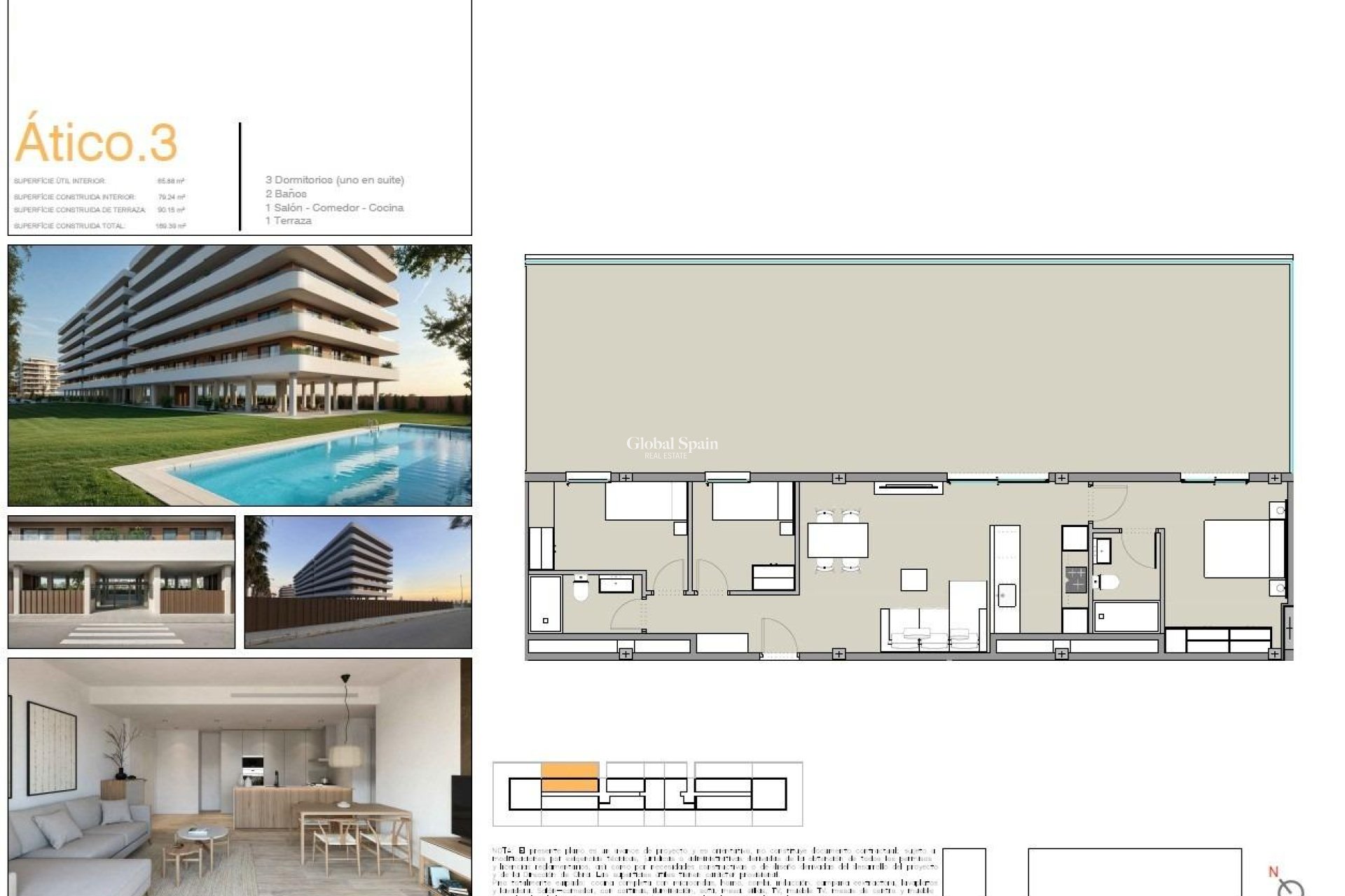 Nueva construcción  - ÁTICO -
MONCOFA - Playa de Moncofa