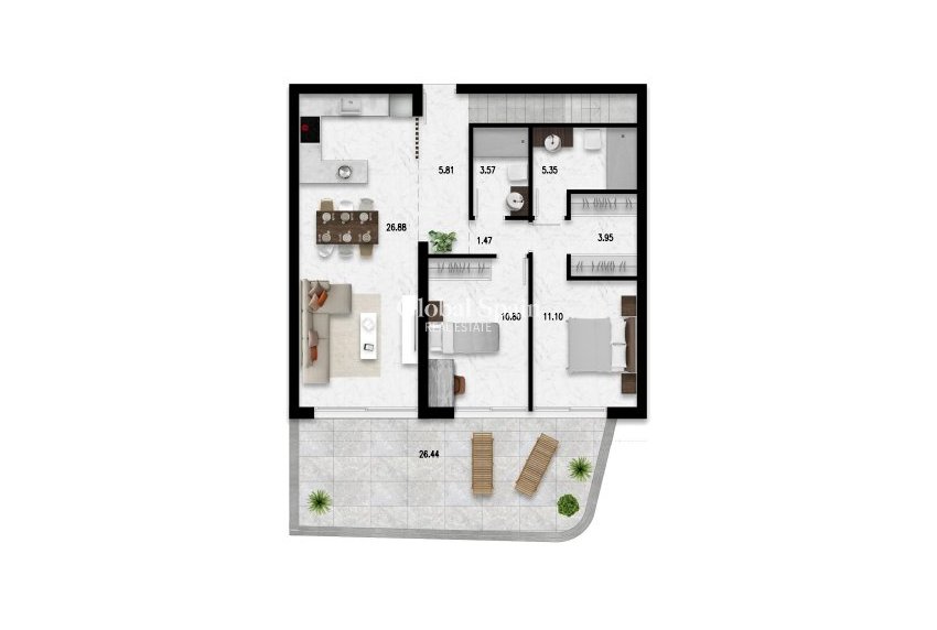 Nueva construcción  - Ático -
ORIHUELA COSTA - LOMAS DE CABO ROIG