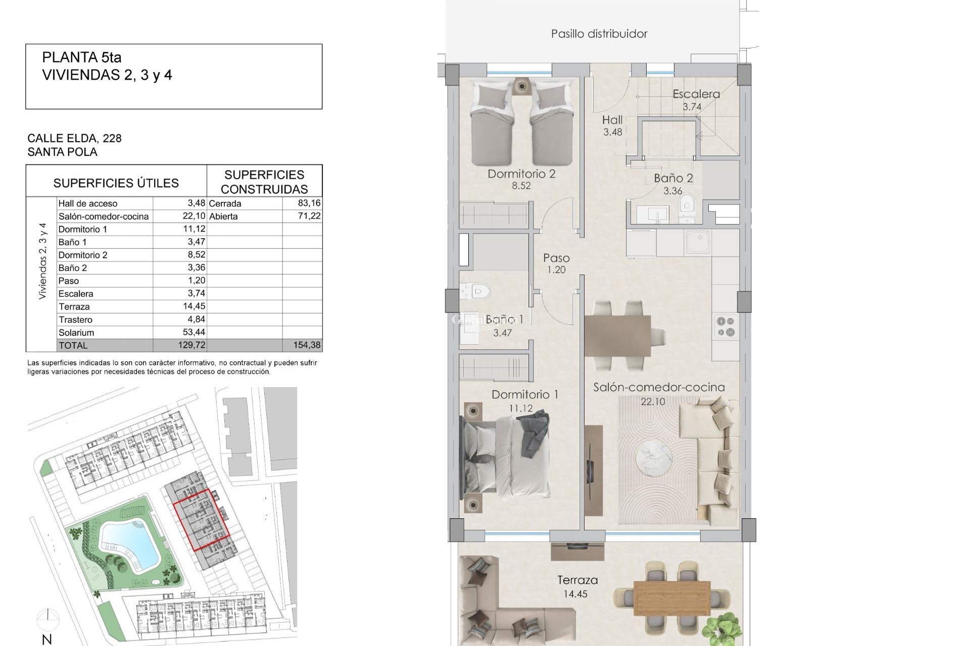 Nueva construcción  - ÁTICO -
SANTA POLA - Playa Tamarit