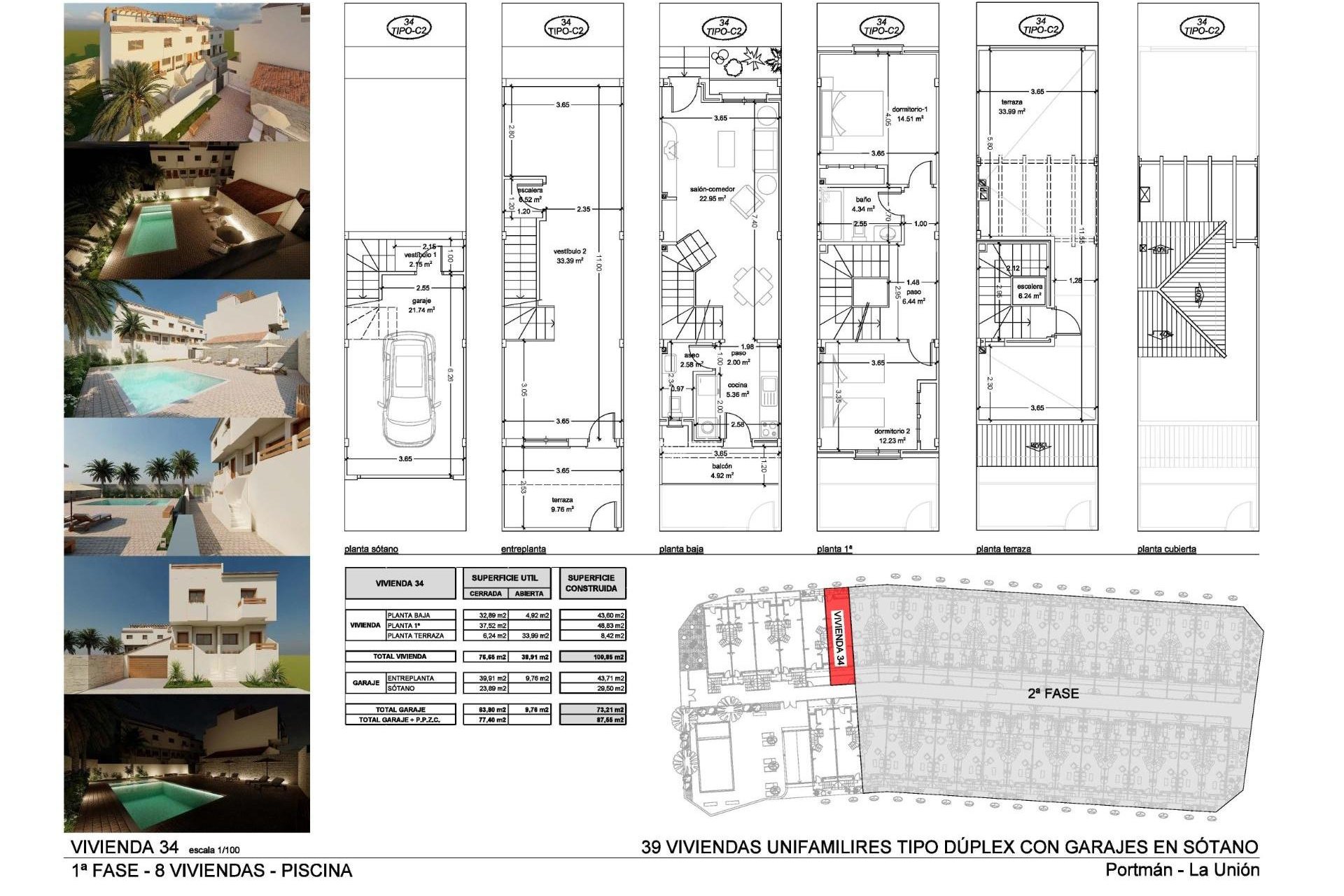 Nueva construcción  - CASA -
LA UNIÓN - centro