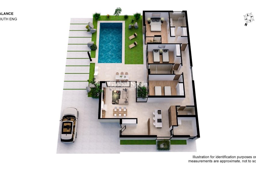 Nueva construcción  - Villa -
BAÑOS Y MENDIGO - Altaona Golf