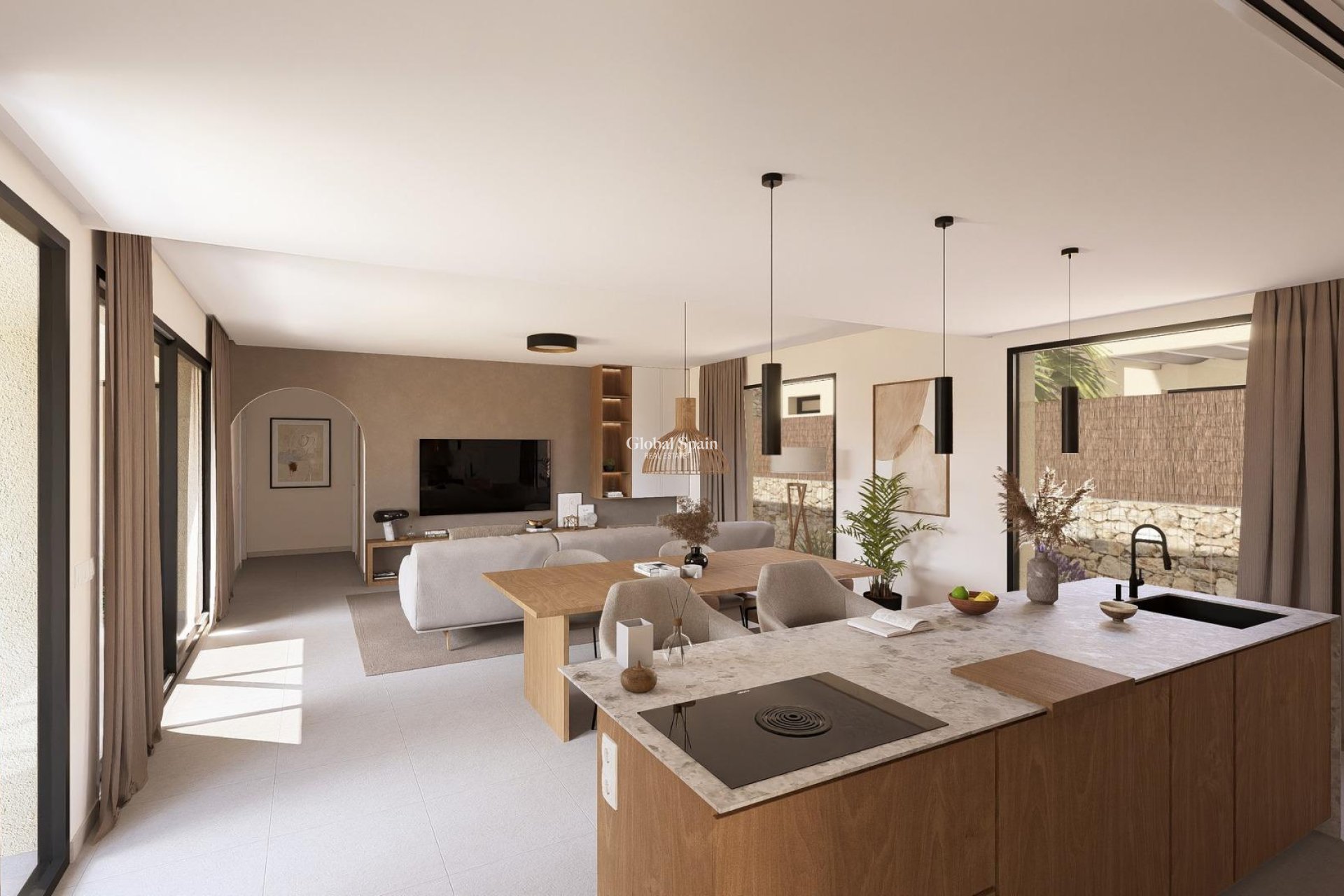 Nueva construcción  - VILLA -
BAÑOS Y MENDIGO - Altaona Golf