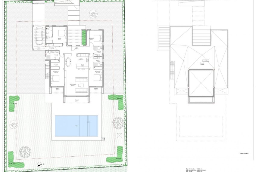 Nueva construcción  - VILLA -
BAÑOS Y MENDIGO - Altaona Golf