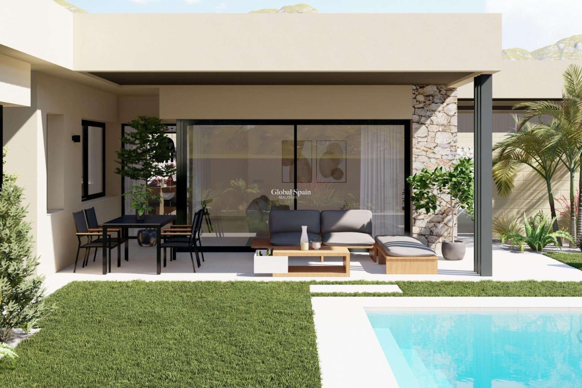 Nueva construcción  - VILLA -
BAÑOS Y MENDIGO - Altaona Golf