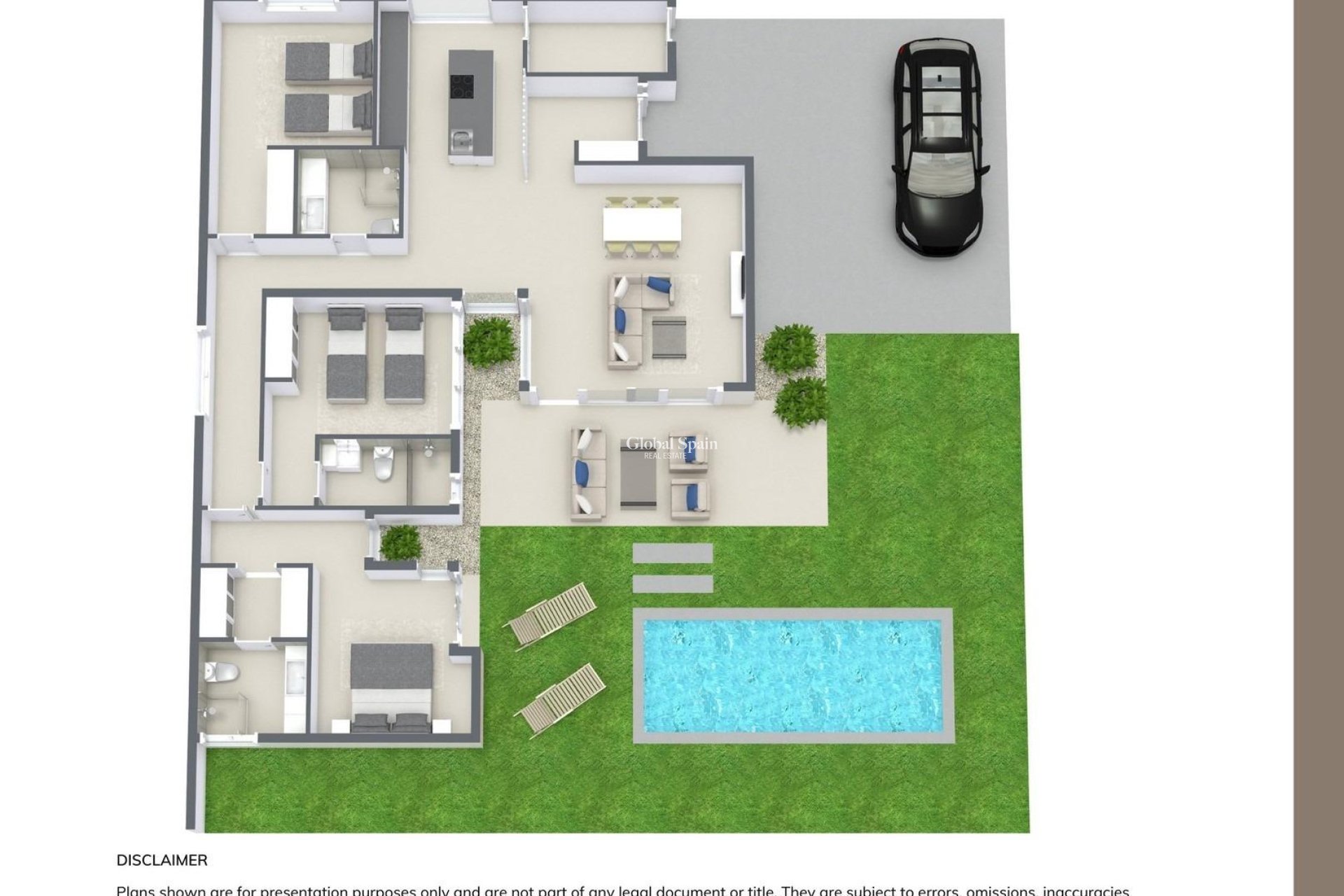 Nueva construcción  - VILLA -
BAÑOS Y MENDIGO - Altaona Golf