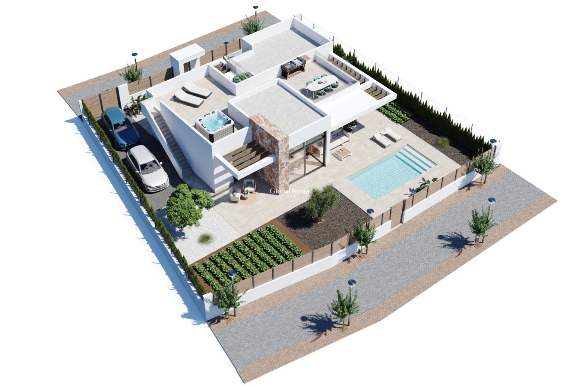 Nueva construcción  - VILLA -
FUENTE ÁLAMO DE MURCIA - Hacienda del Alamo