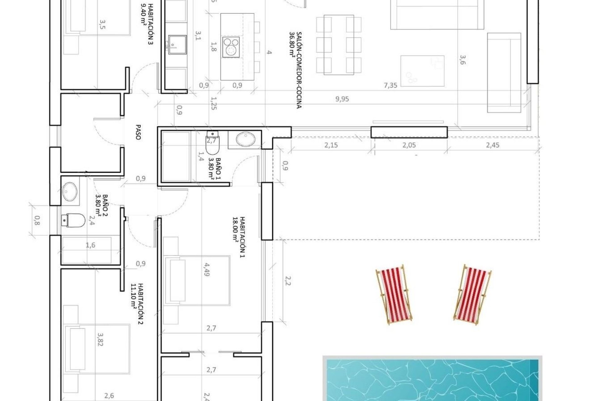 Nueva construcción  - VILLA -
HONDÓN DE LAS NIEVES - Urbaniz La Montañosa