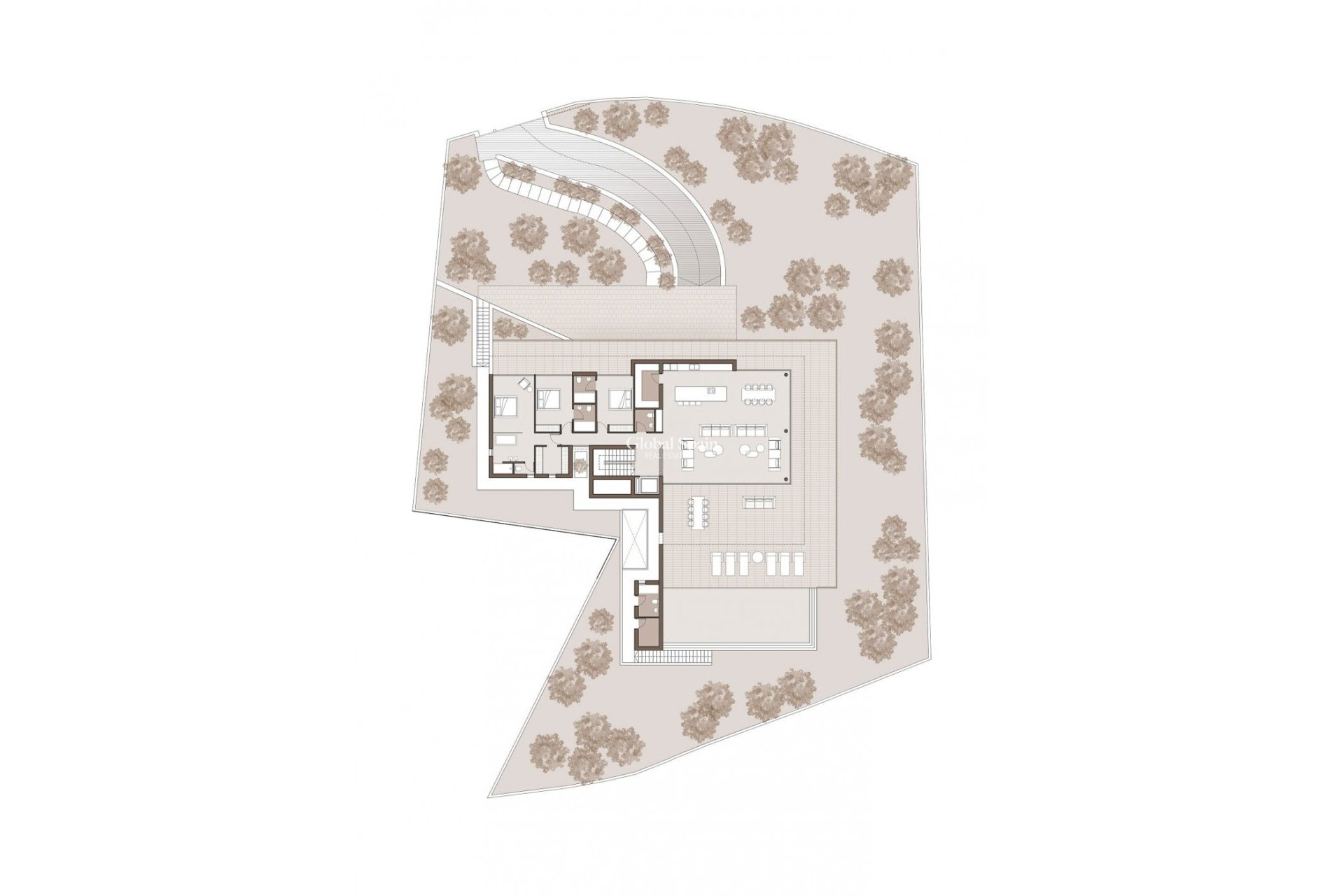 Nueva construcción  - VILLA -
MORAIRA_TEULADA - Verde Pino