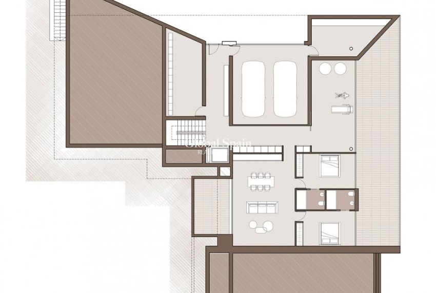 Nueva construcción  - VILLA -
MORAIRA_TEULADA - Verde Pino