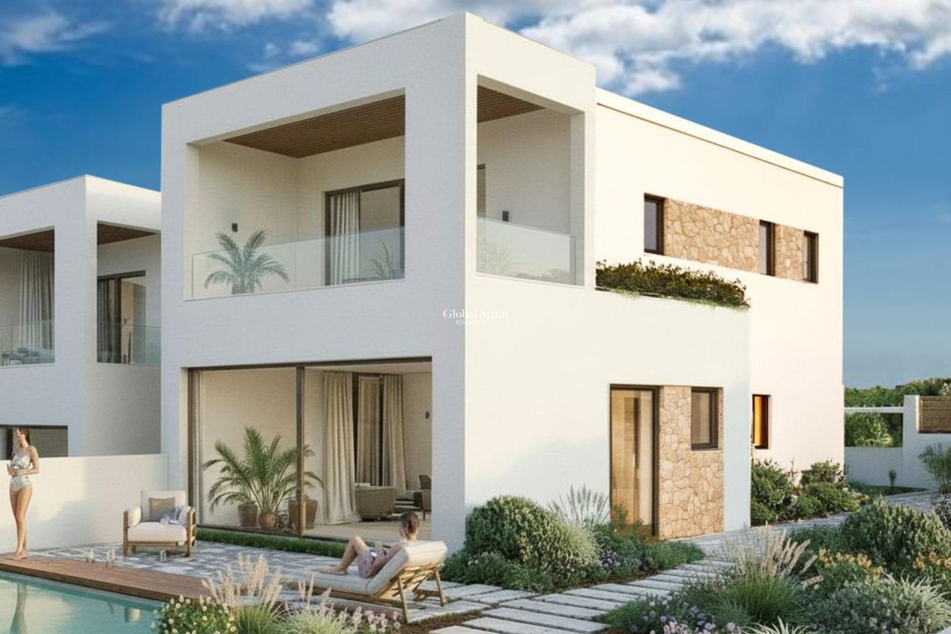 Nueva construcción  - VILLA -
ORIHUELA COSTA - Las Filipinas