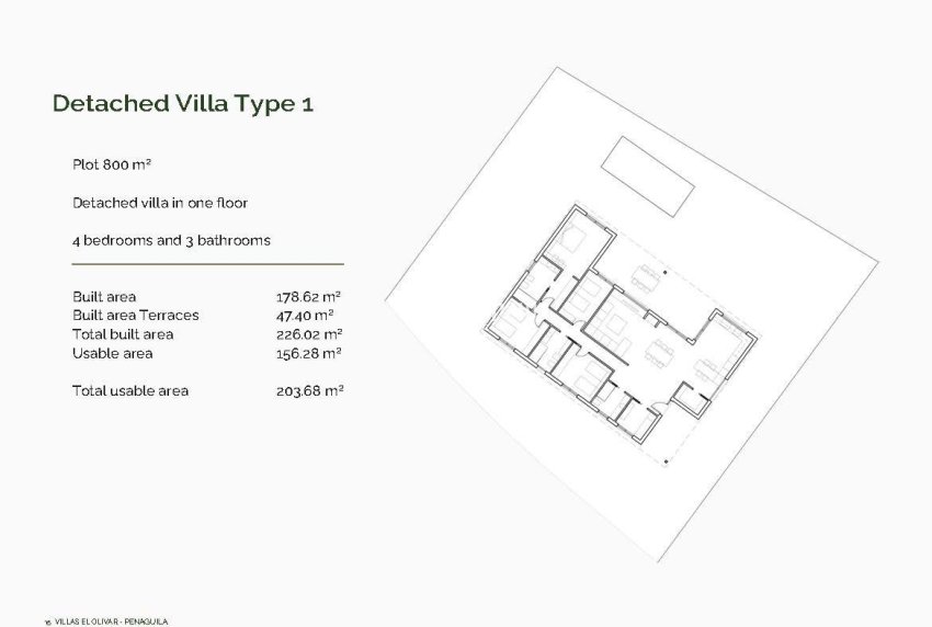 Nueva construcción  - VILLA -
PENÀGUILA - El Olivar