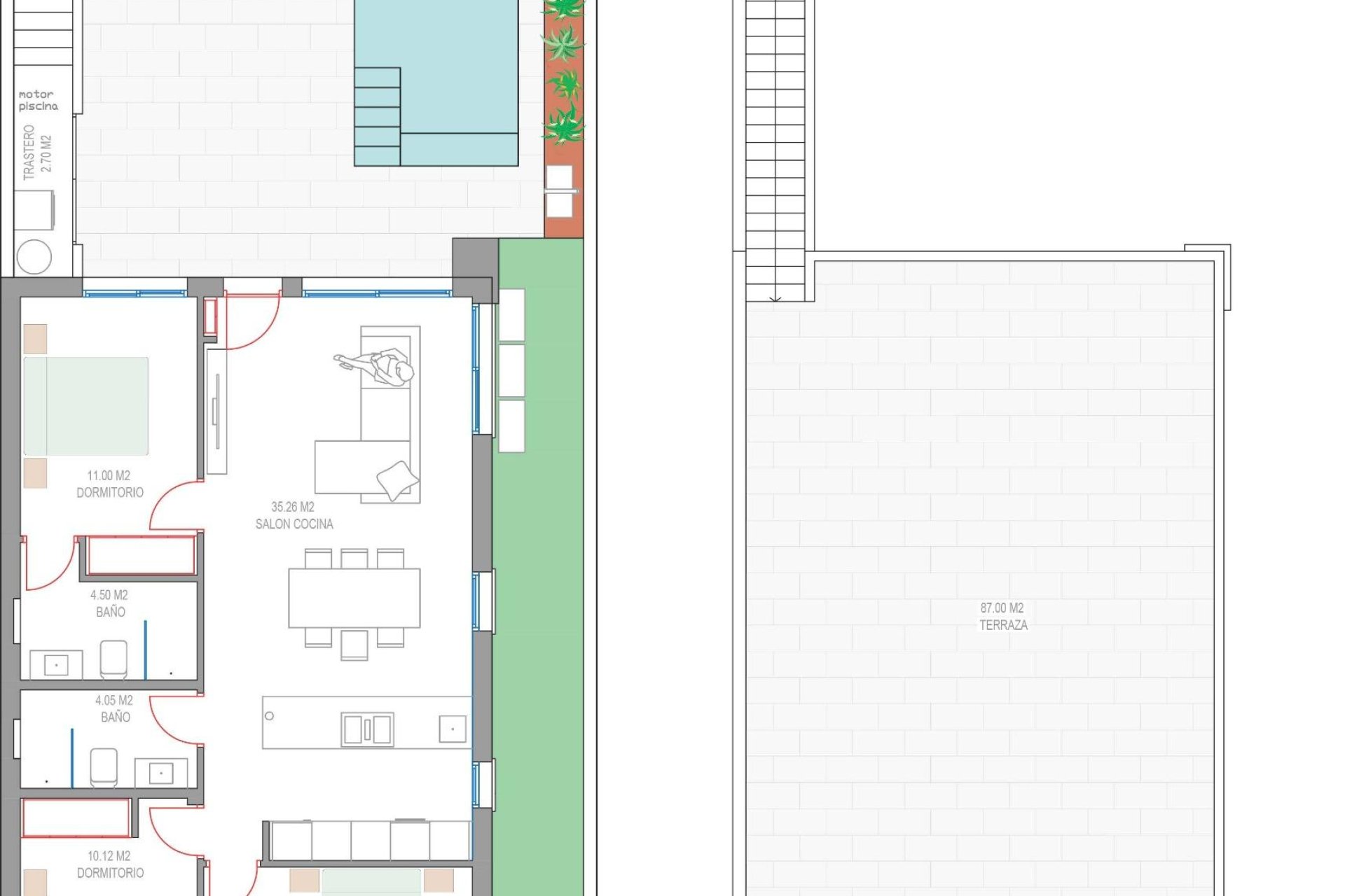 Nueva construcción  - VILLA -
SAN JAVIER - Parque del doce