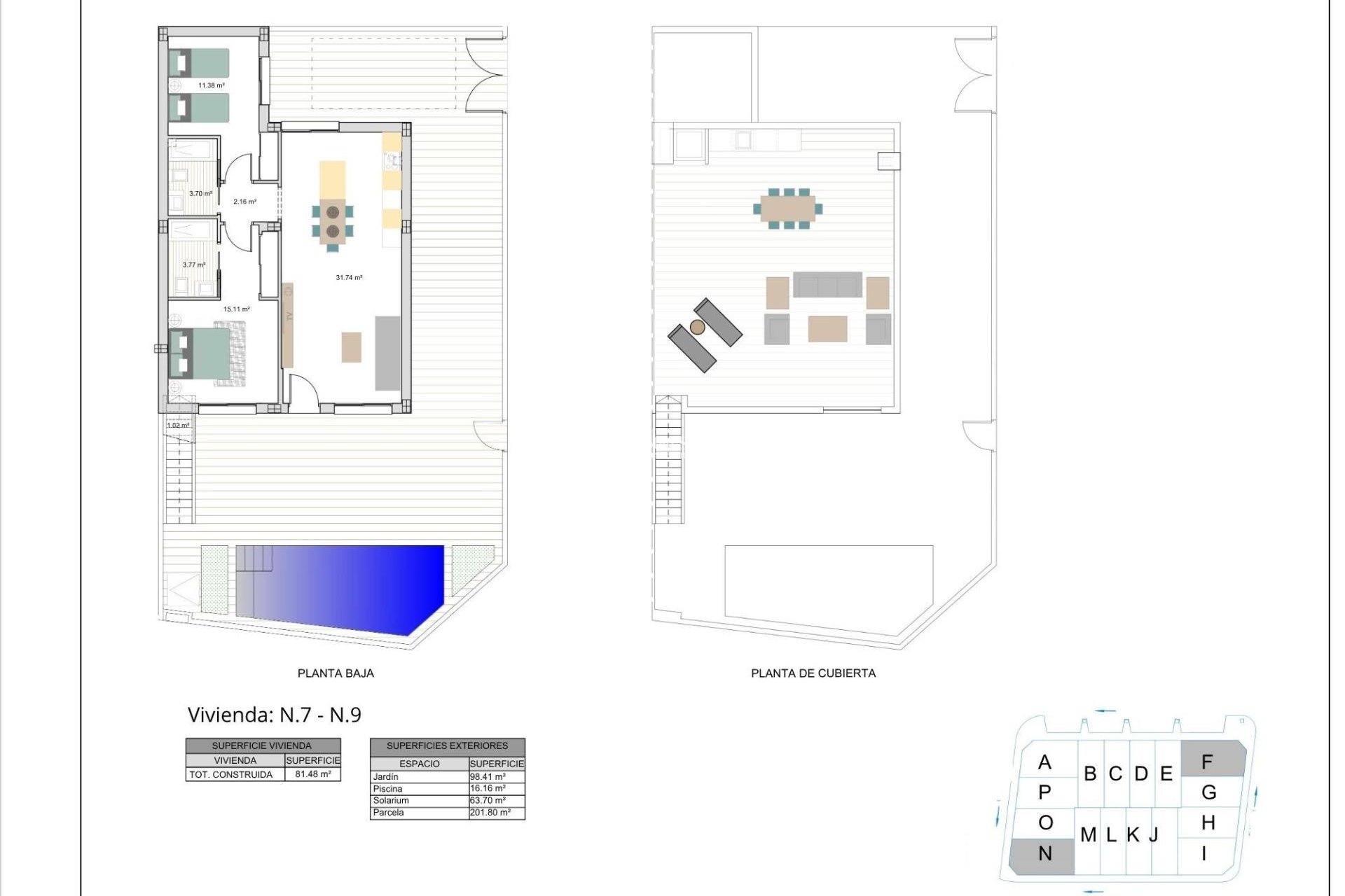 Nueva construcción  - VILLA -
TORRE PACHECO - El Alba