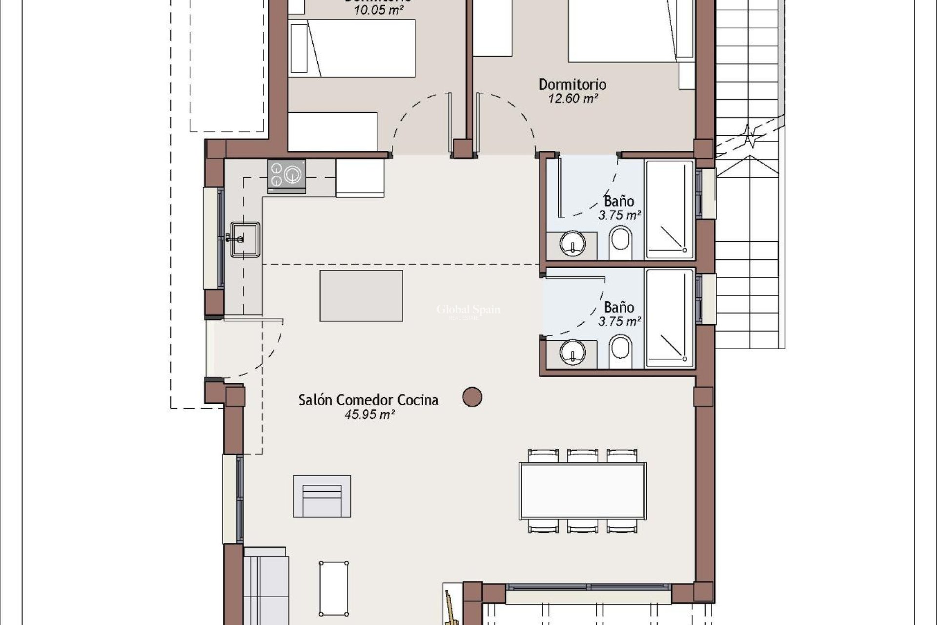 Nueva construcción  - VILLA -
VERA - Vera Playa