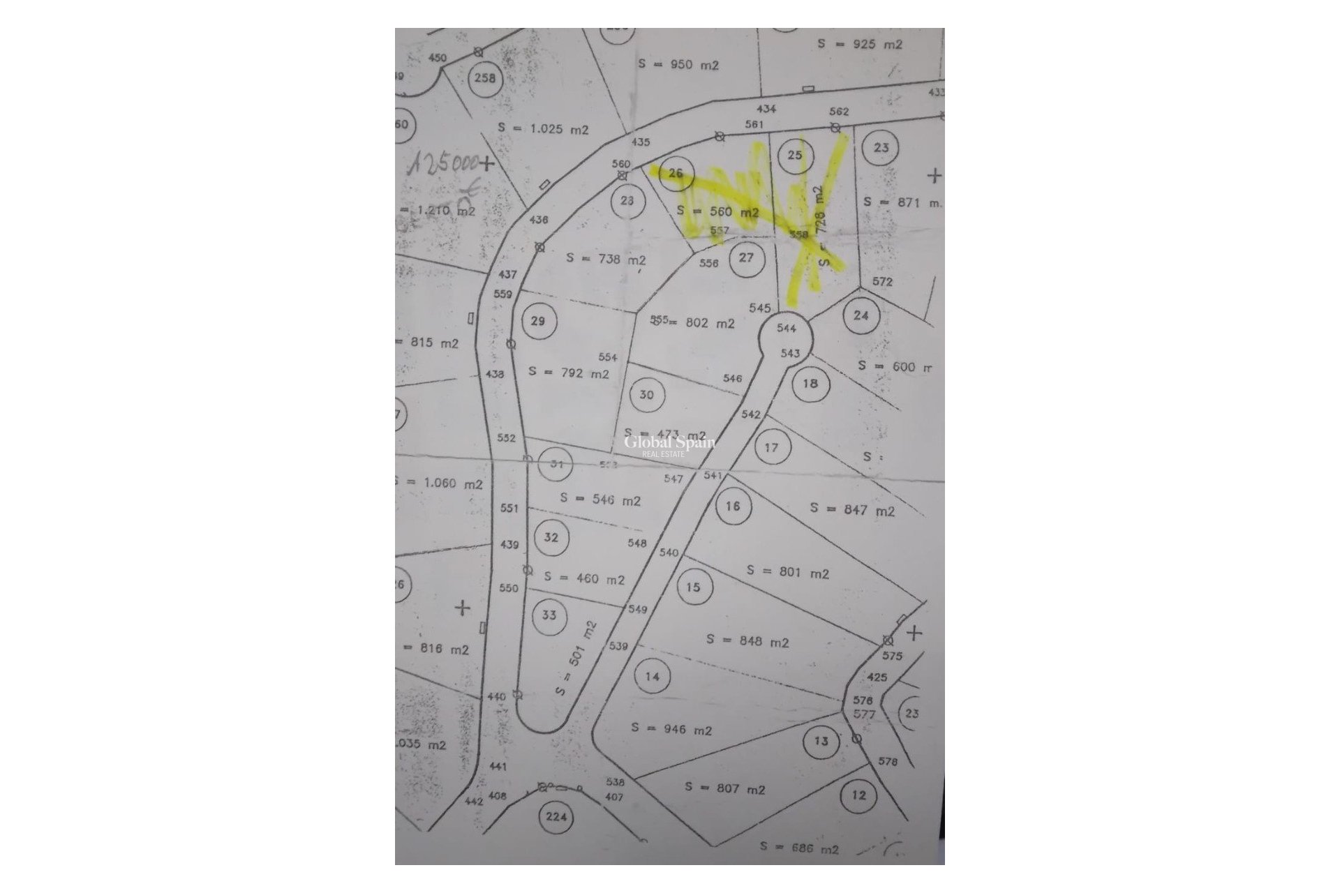 Odsprzedaż - DZIAŁKA GRUNTU -
PEDREGUER - Pedreguer