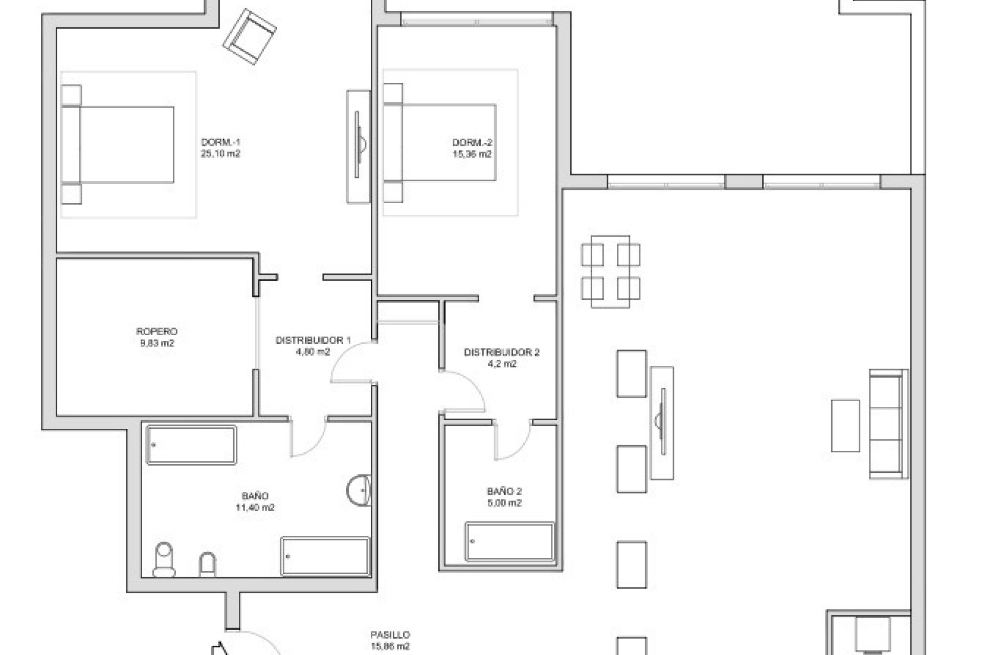 Odsprzedaż - PENTHOUSE -
ORIHUELA COSTA - CAMPOAMOR