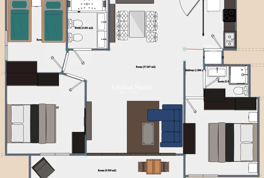 Odsprzedaż - PENTHOUSE -
TORREVIEJA - Los Frutales