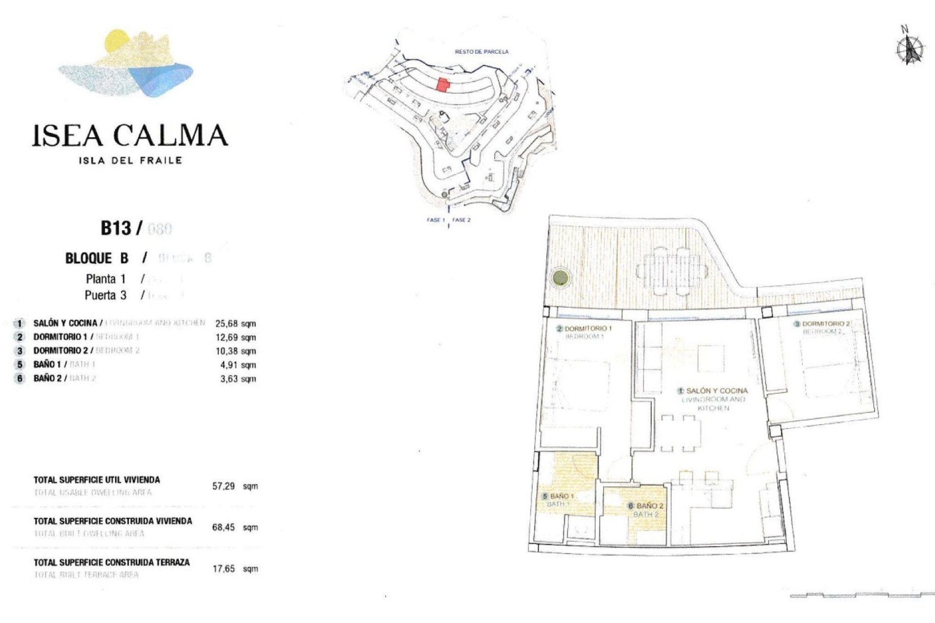 Resale - APARTMENT -
ÁGUILAS - Aguilas