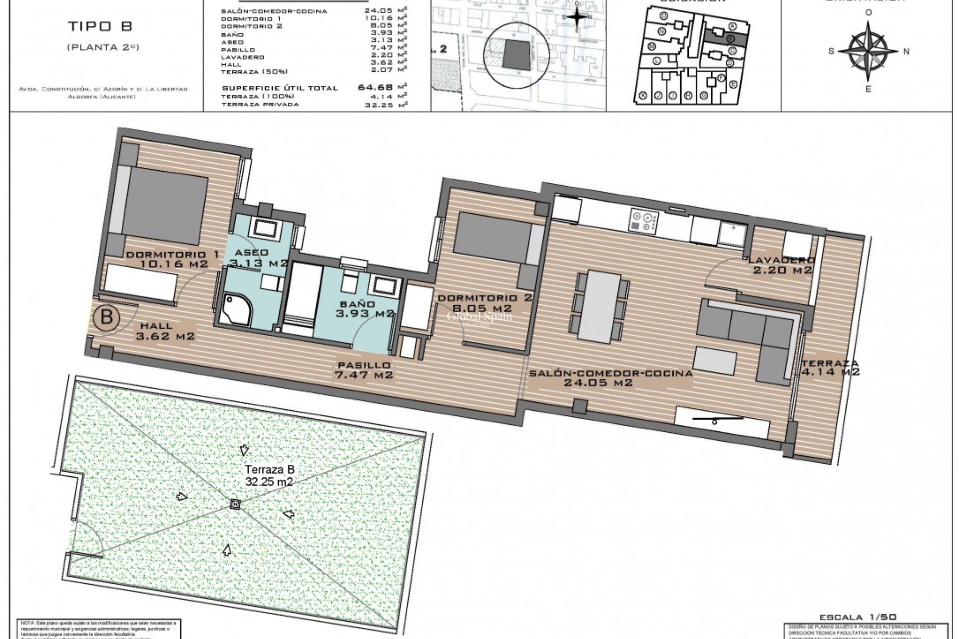 Resale - APARTMENT -
ALGORFA - Inland