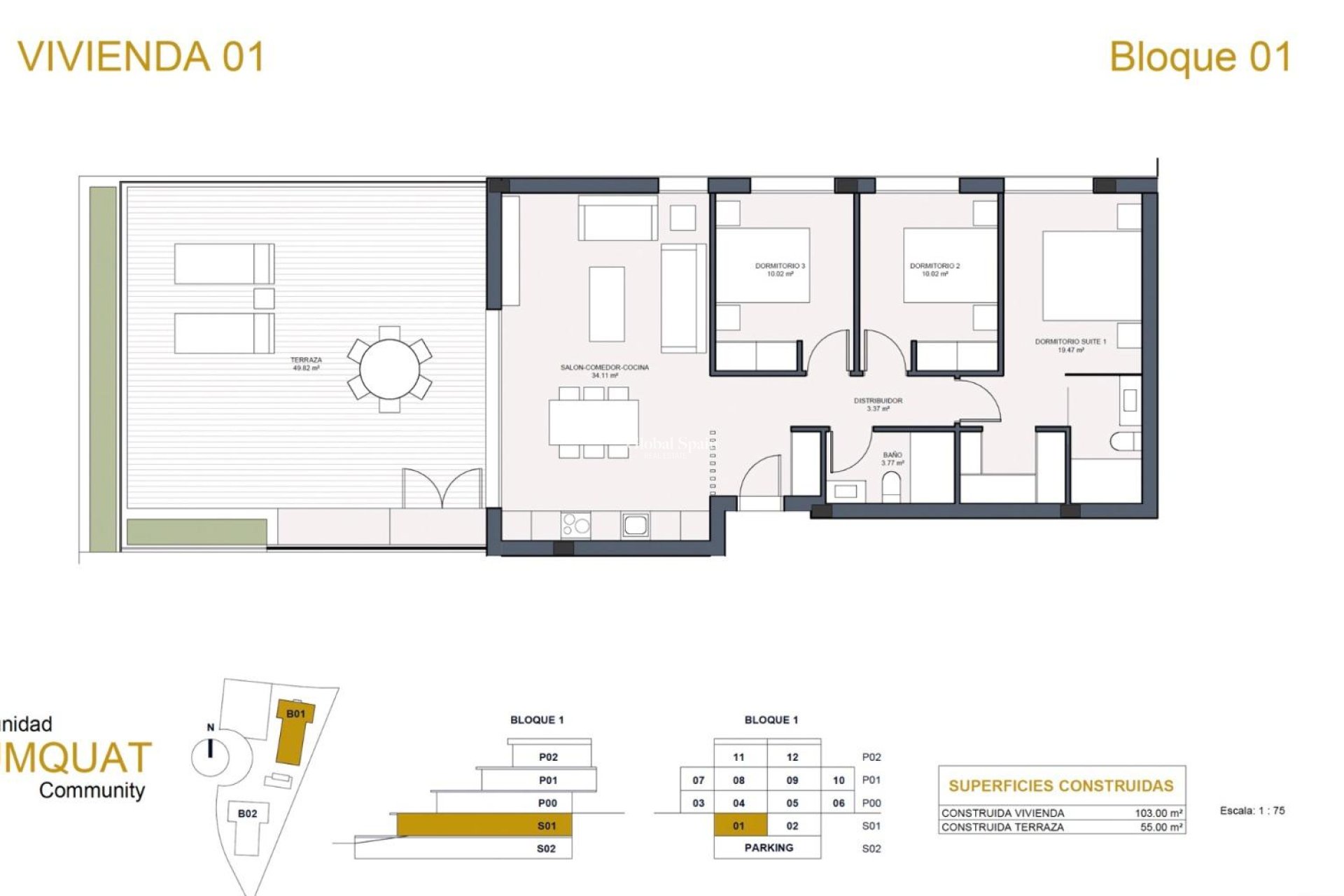 Resale - APARTMENT -
ORIHUELA - LAS COLINAS GOLF RESORT