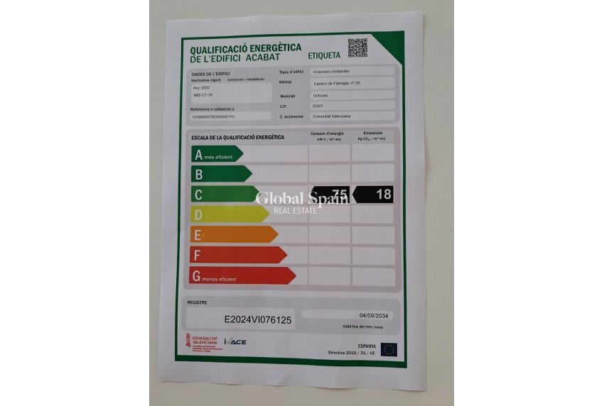 Resale - Country Property/Finca -
ORIHUELA - Correntías Medias